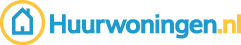 logo huurwoningen.nl in het blauw